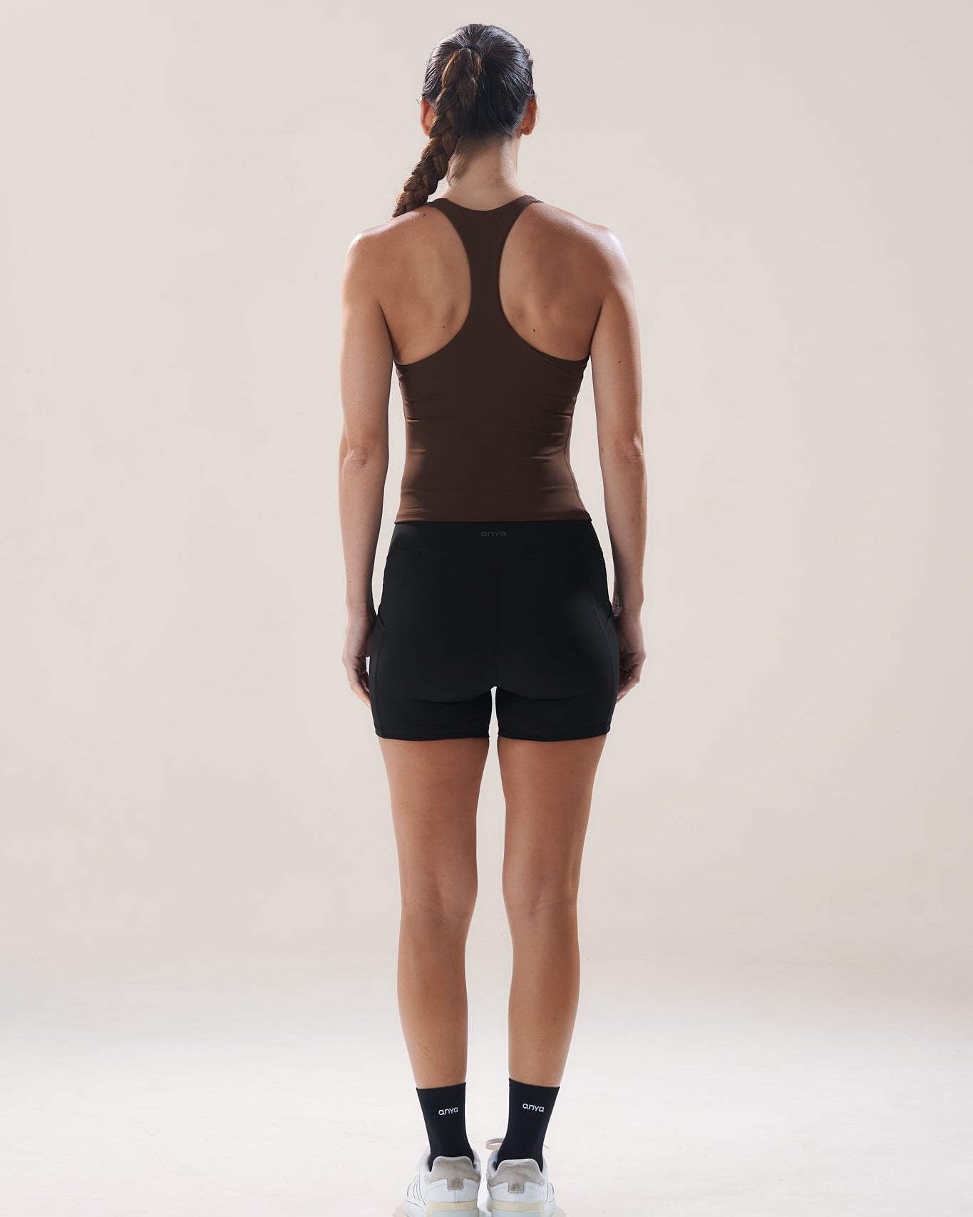 Mavora Scoop Longline Sport-BH - Walnut