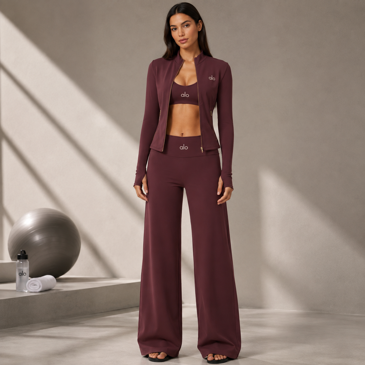 Mavora Élan – Elegantes Zweiteiler: Jacke & Wide-Leg-Hose