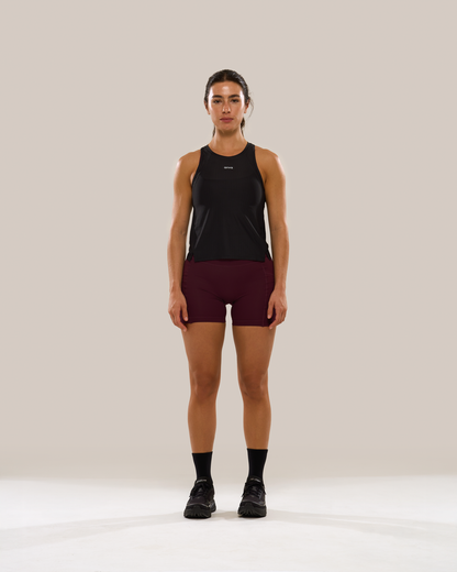 Mavora Training Singlet - Black Sesame