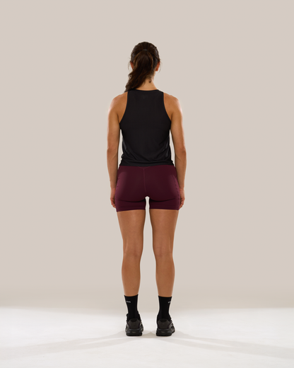 Mavora Training Singlet - Black Sesame