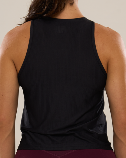Mavora Training Singlet - Black Sesame