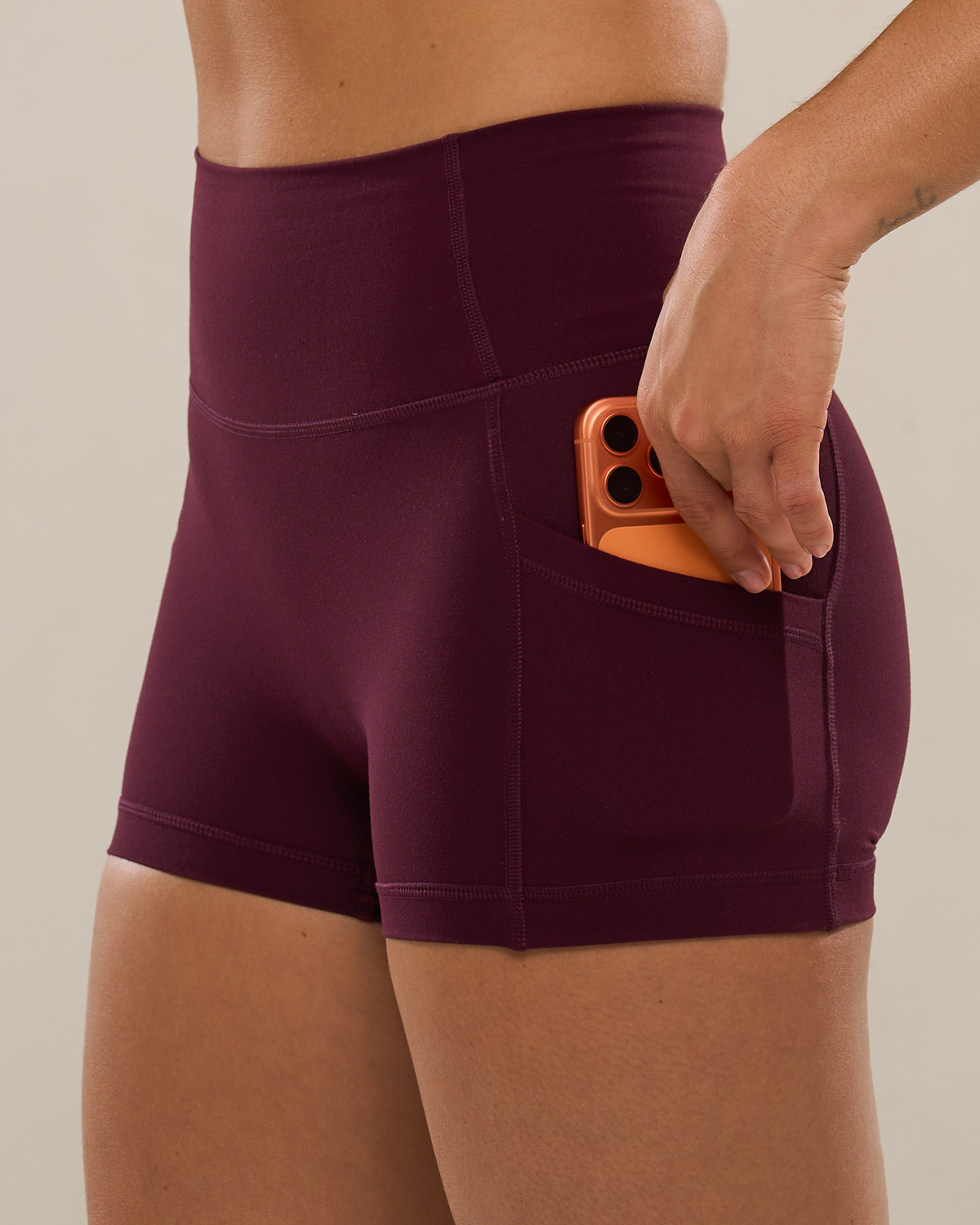 Mavora PocketFit Shorts (Mini 4") - Winetasting
