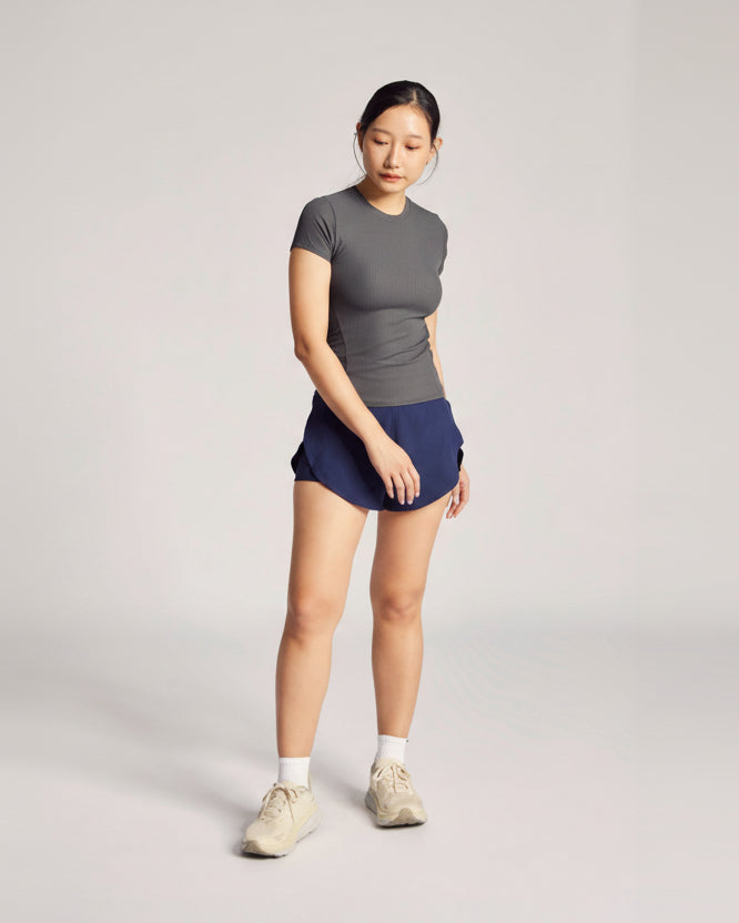 Mavora Like A Hug Shirt (Rib) - Truffle