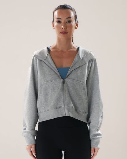 Mavora Full Zip - Marl (with Hoodie)