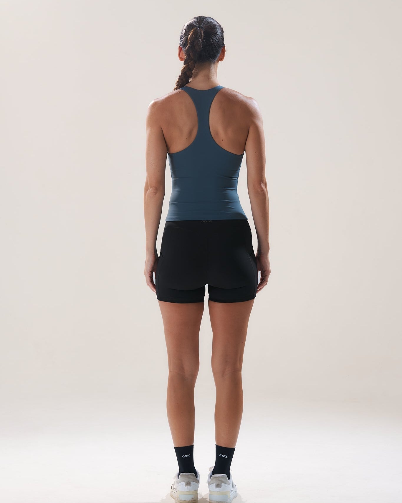 Mavora Scoop Longline Sport-BH - Slate