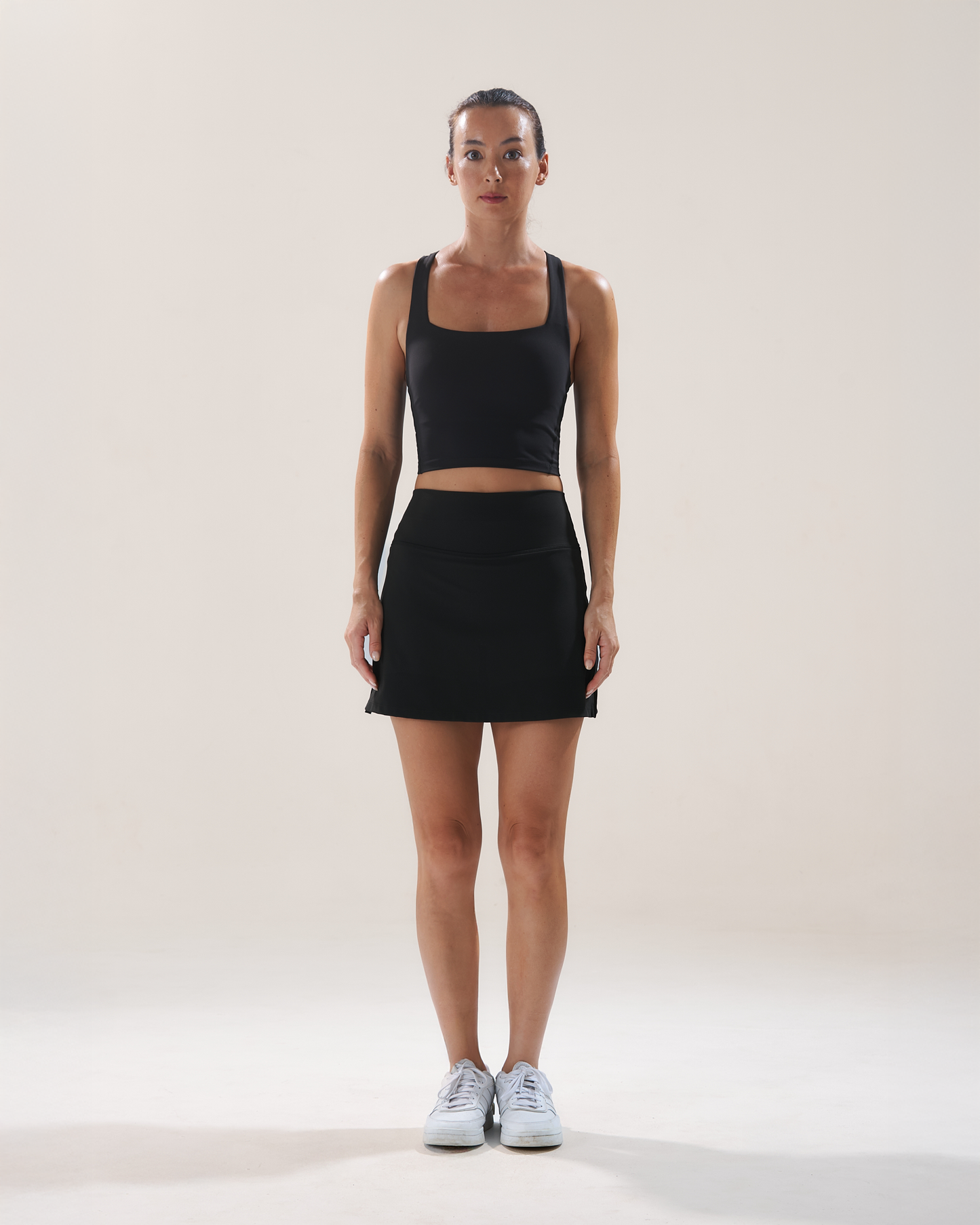 Mavora A-Line Skort - Black Sesame