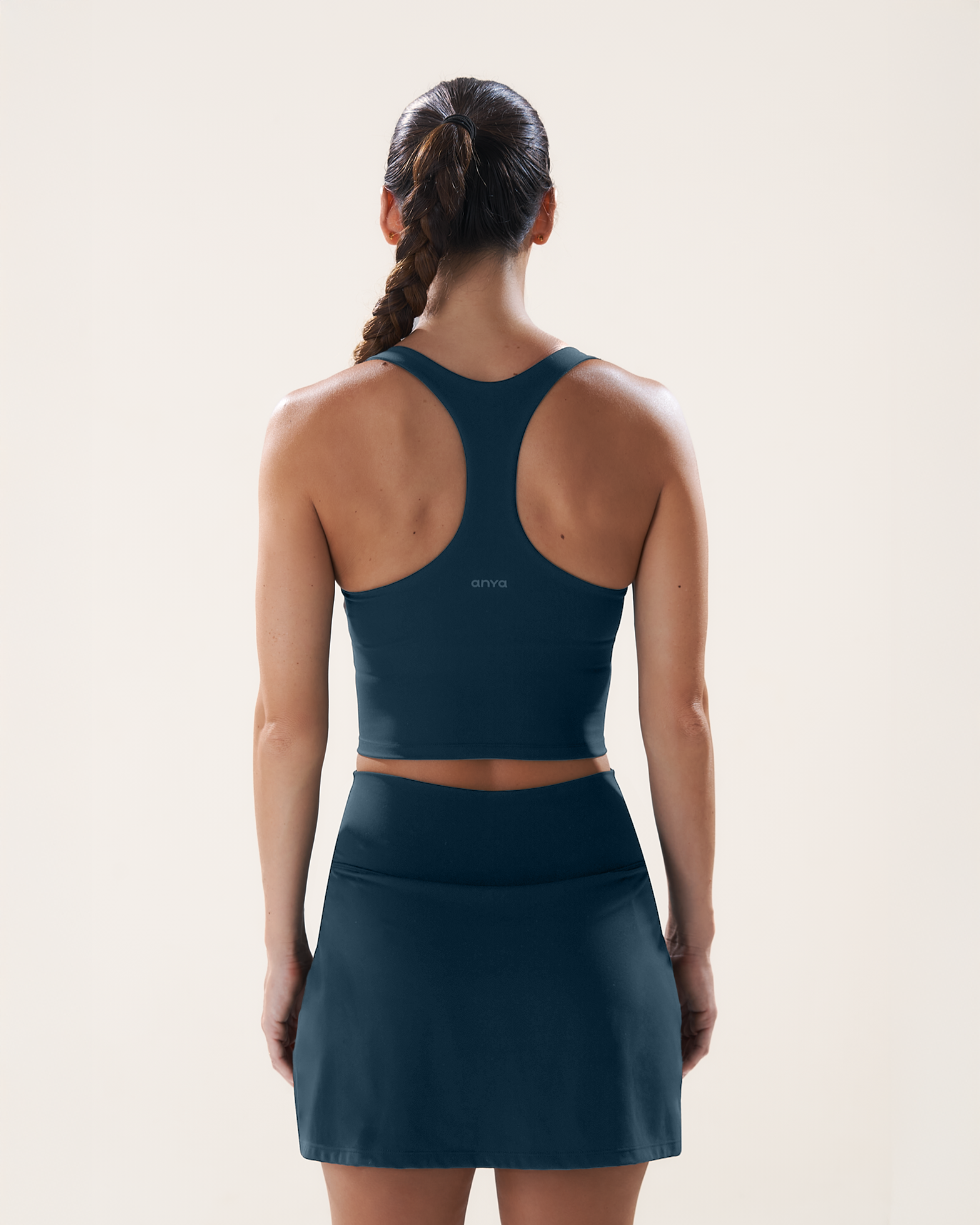 Mavora Boxy Longline Sport-BH - Slate