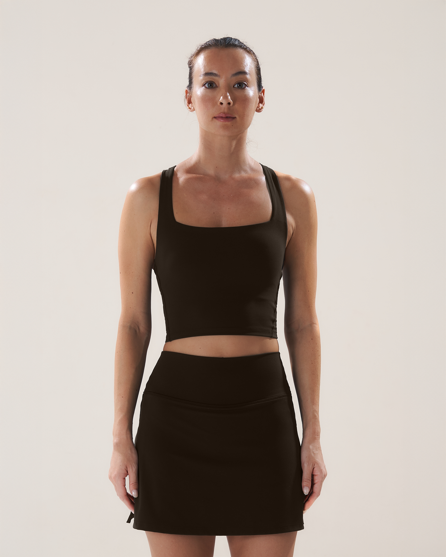 Mavora A-Line Skort - Walnut