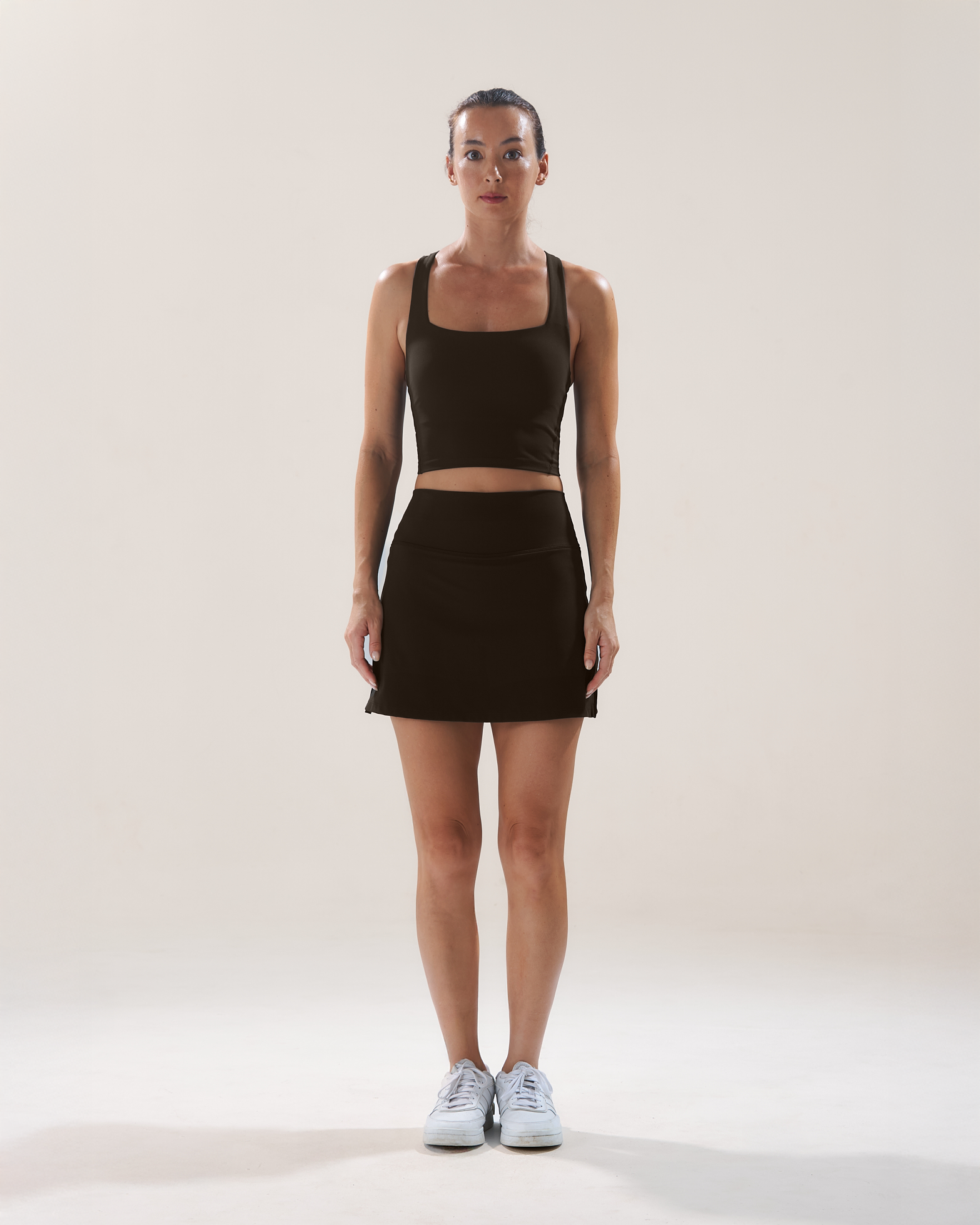 Mavora A-Line Skort - Walnut