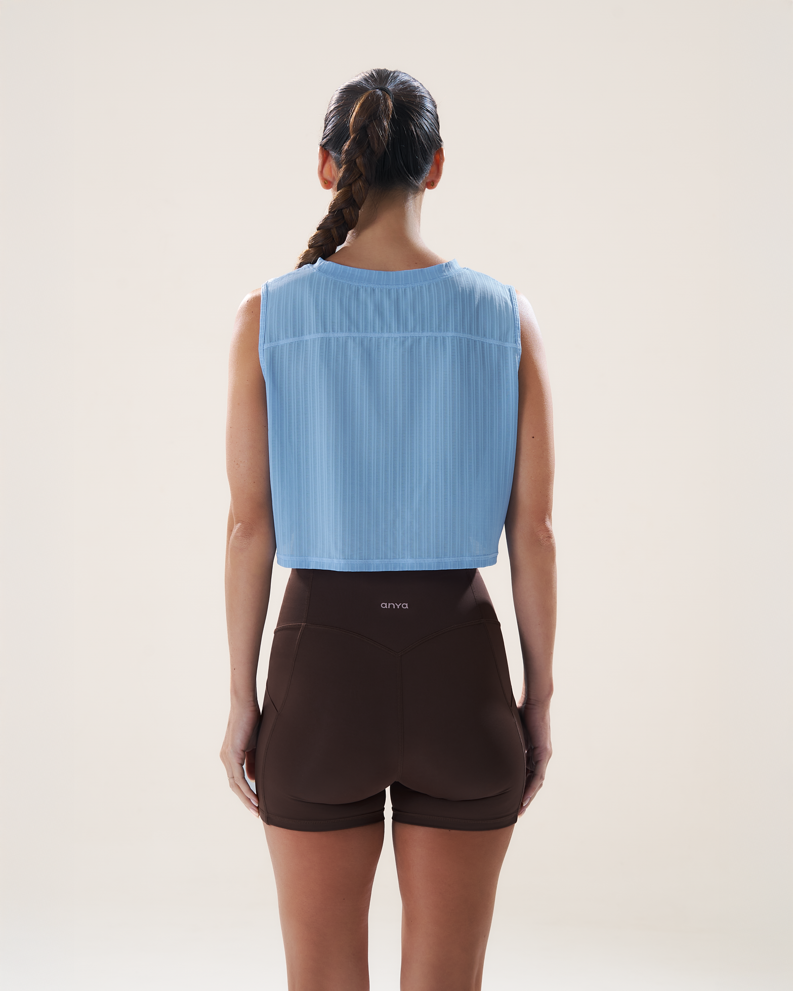Mavora Boxy Muscle Tank Top - Arctic