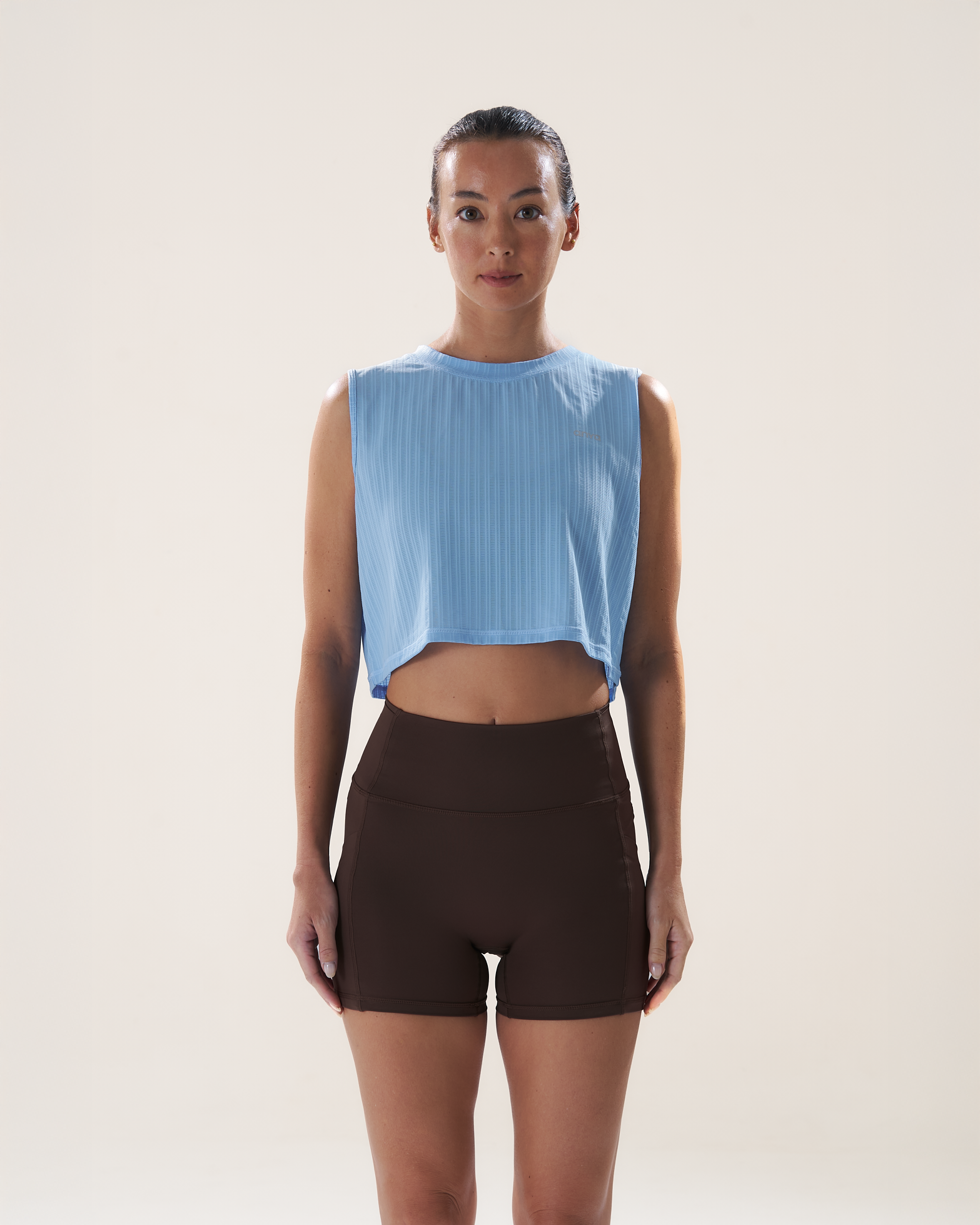 Mavora Boxy Muscle Tank Top - Arctic