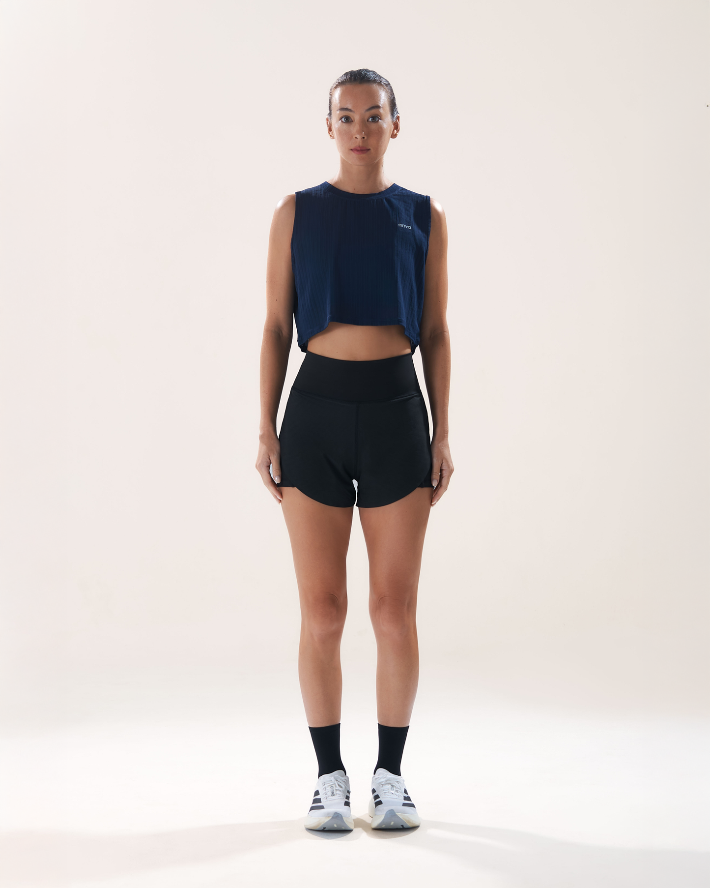 Mavora Boxy Muscle Tank Top - Dive