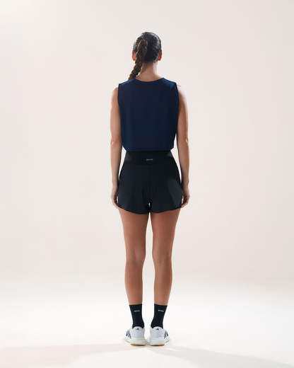 Mavora Boxy Muscle Tank Top - Dive