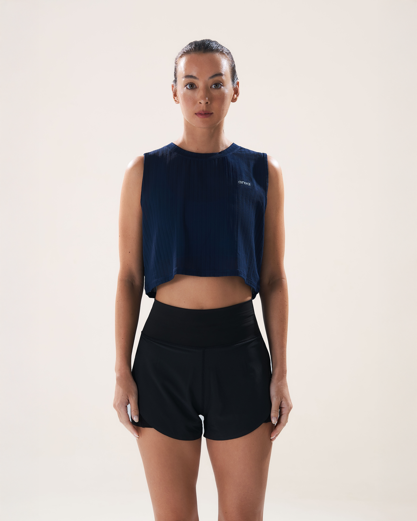 Mavora Boxy Muscle Tank Top - Dive