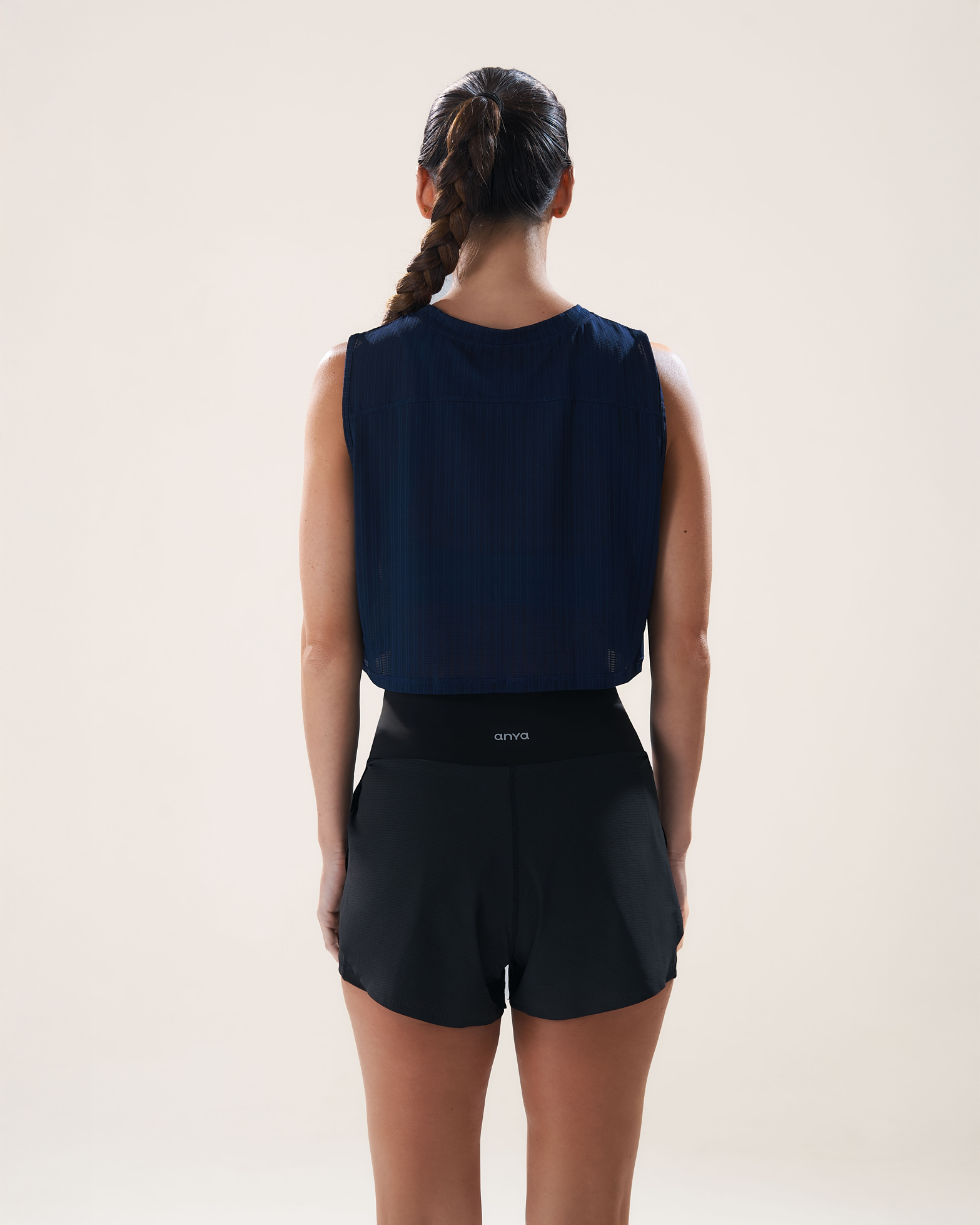 Mavora Boxy Muscle Tank Top - Dive