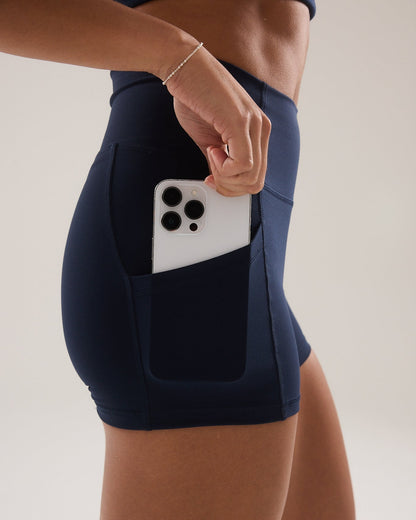Mavora PocketFit Shorts (Petite 3") - Dive