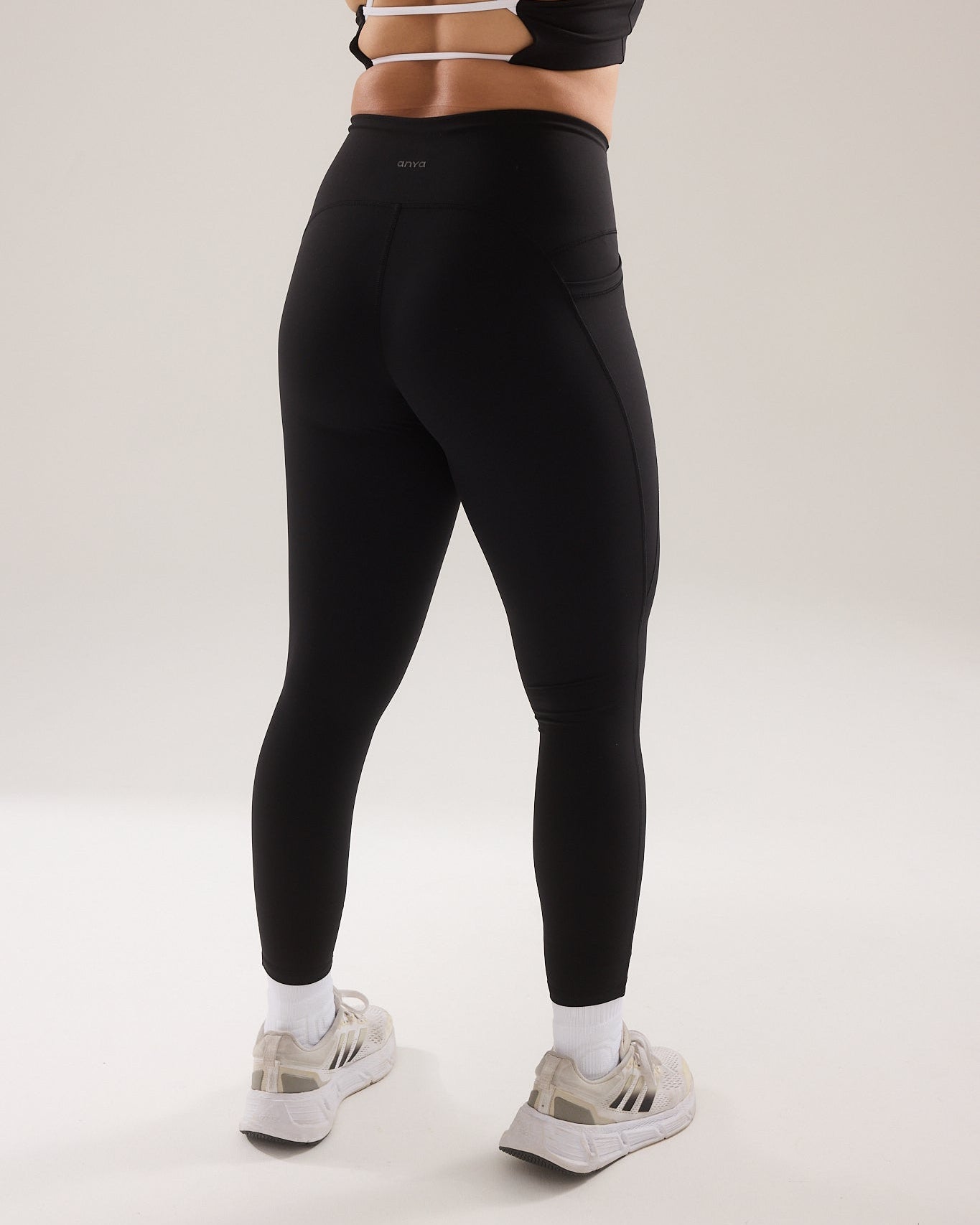 Mavora Contour PocketFit Leggings (Full 24") - Black Sesame