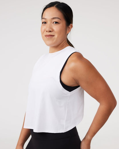 Mavora Curve Tank Top - Yoghurt