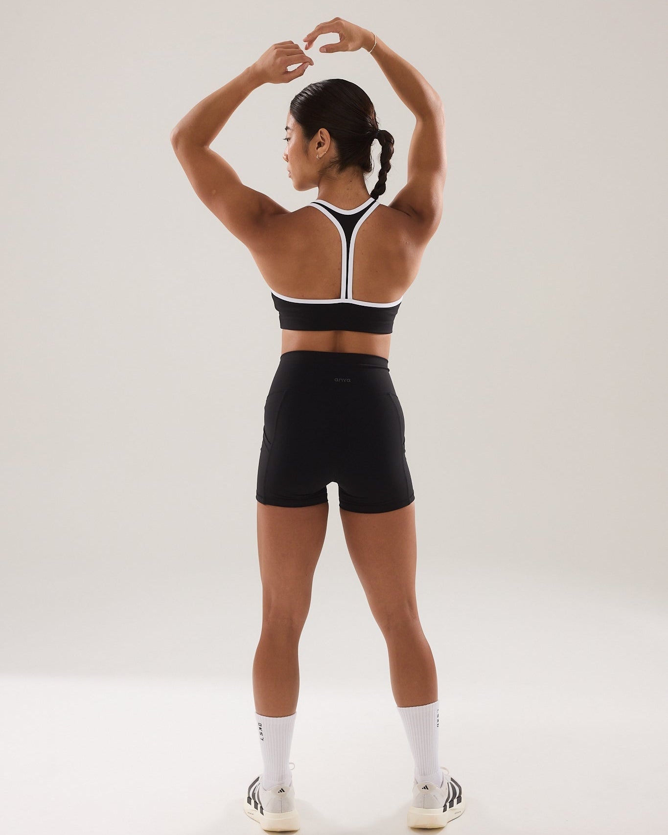 Mavora PocketFit Shorts (Petite 3") - Black Sesame