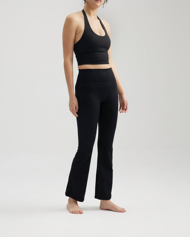 Mavora Flare Pants - Black Sesame