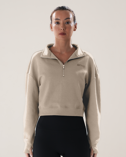 Mavora Half Zip - Oat