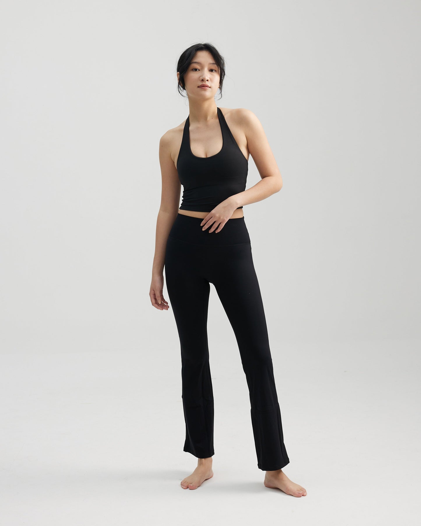 Mavora Flare Pants - Black Sesame