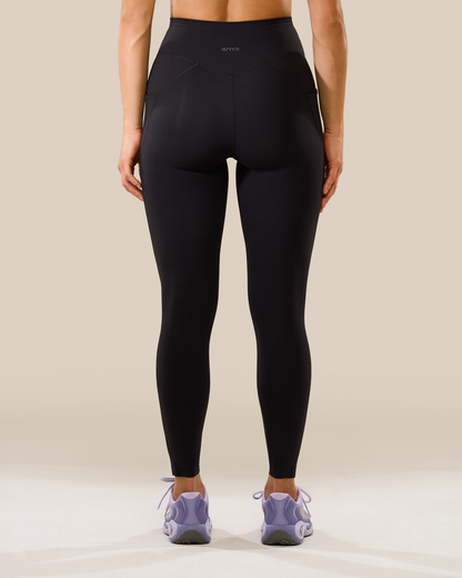 Mavora Contour PocketFit Leggings - Black Sesame