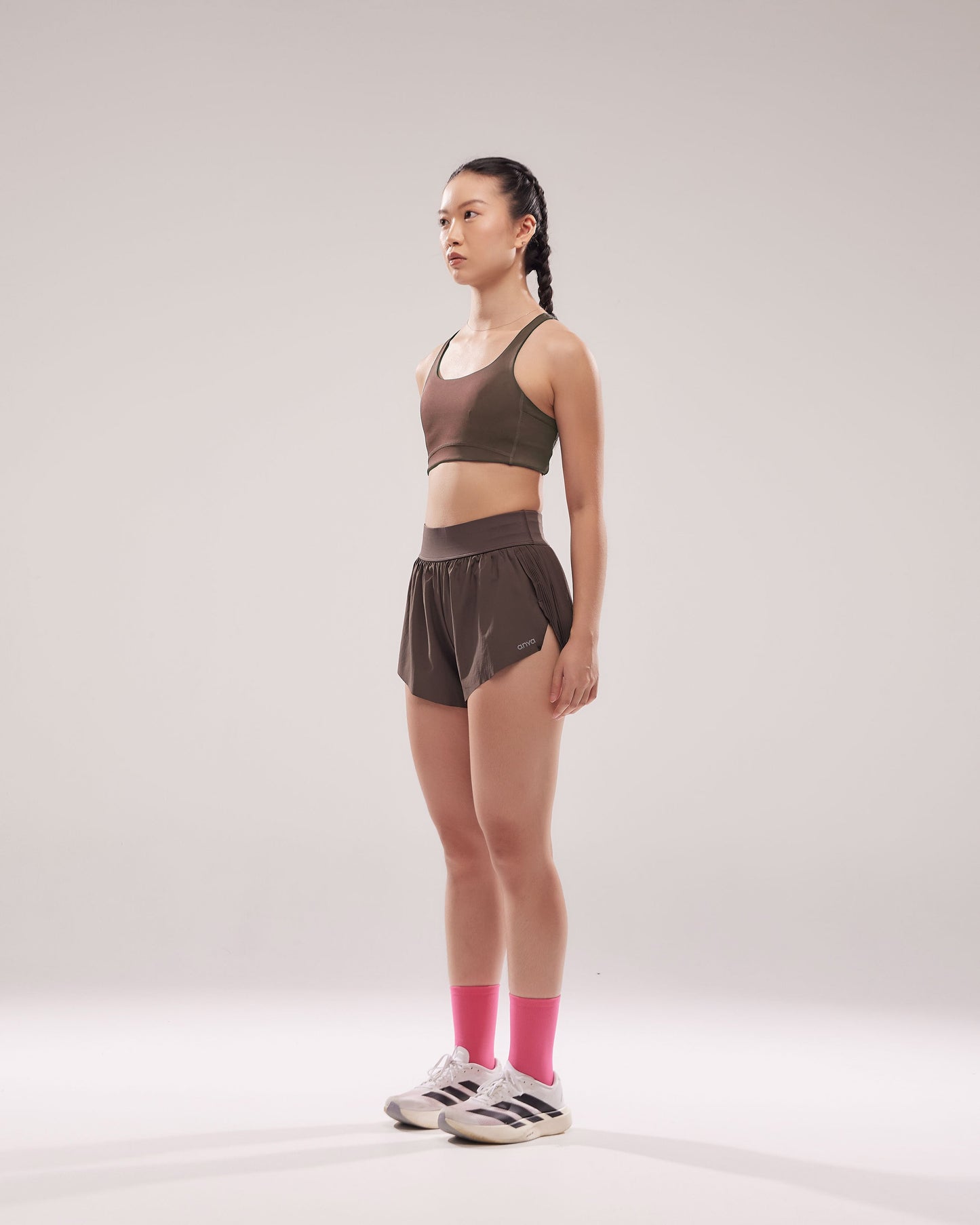 Mavora Split Shorts - Espresso
