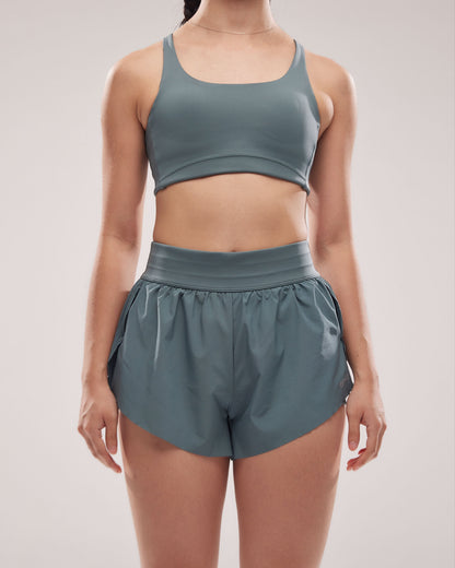 Mavora Split Shorts - Reef