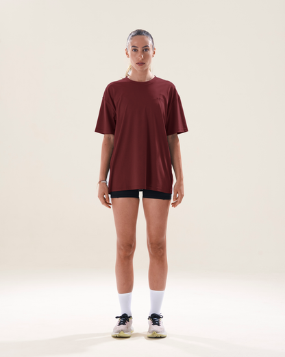 Mavora Oversized Shirt - Beet