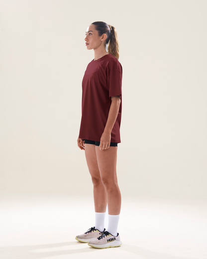 Mavora Oversized Shirt - Beet