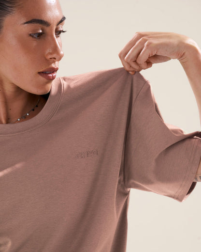 Mavora Oversized Shirt - Clay