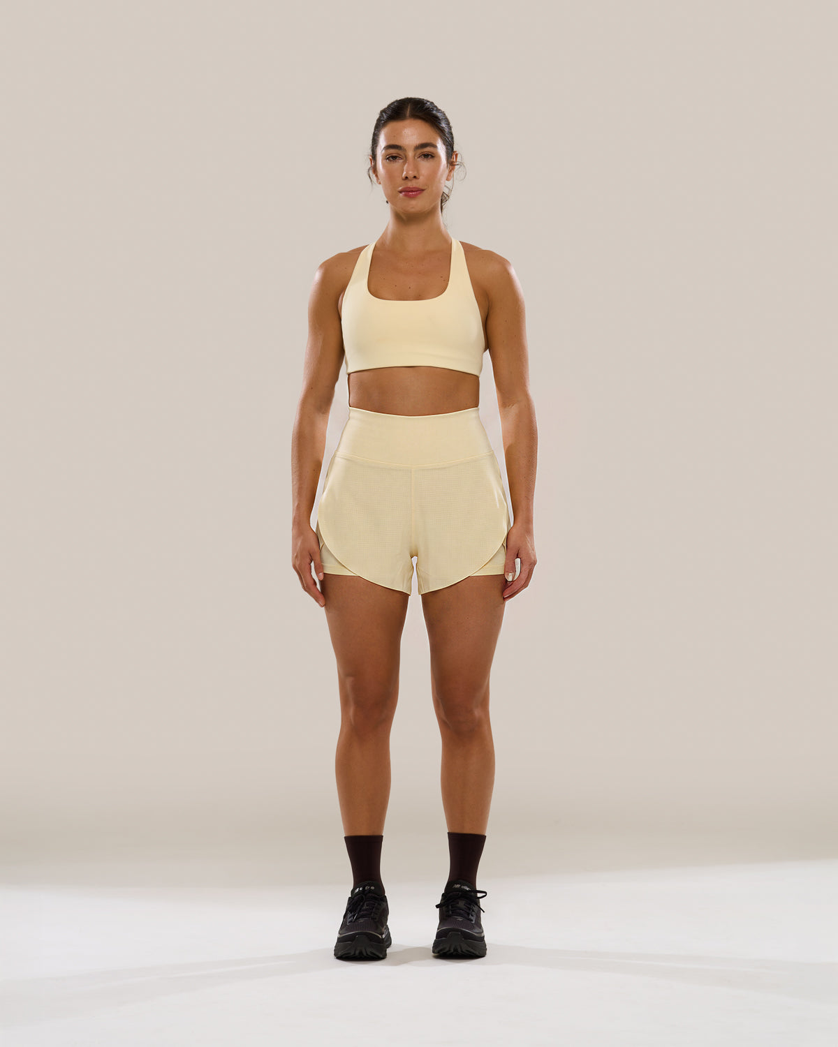 Mavora Run Shorts 3" - Lemony