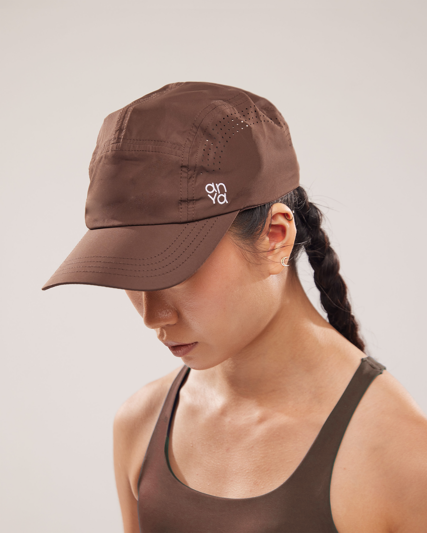 Mavora Run Cap (UV Protection) - Espresso