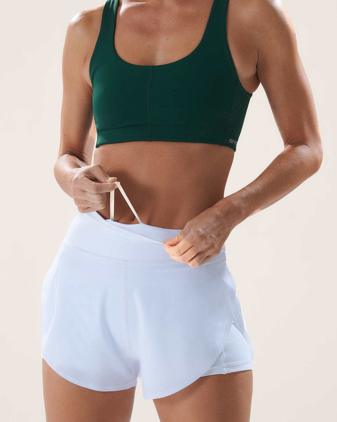 Mavora Run Shorts 3" - Yoghurt