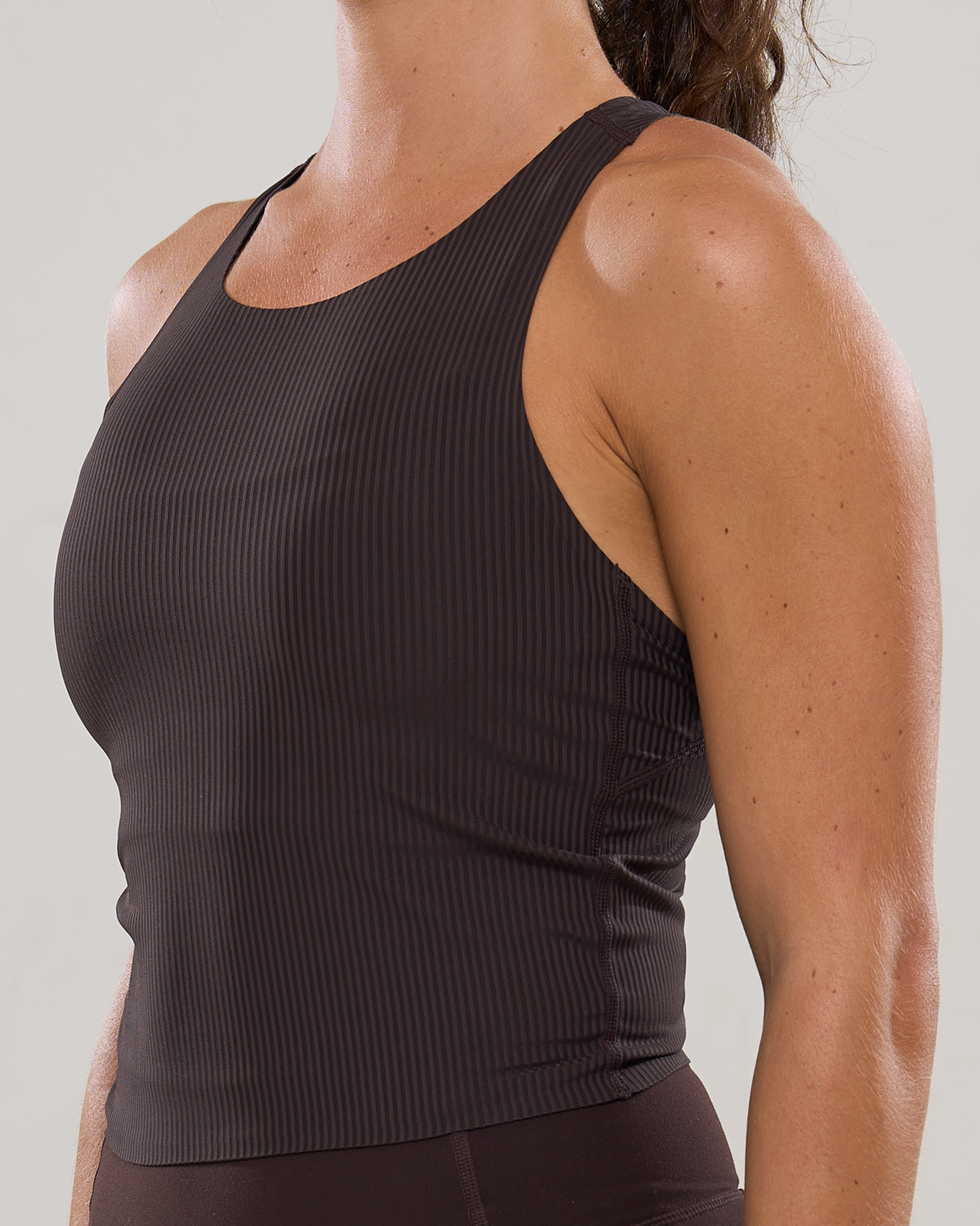 Mavora Trophy Crop Top - Ganache