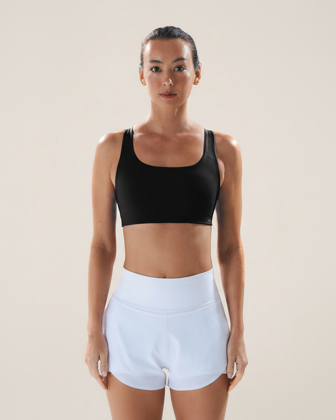 Mavora Two-Way Clasp Sport-BH - Black Sesame