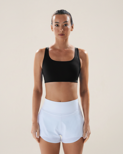 Mavora Two-Way Clasp Sport-BH - Black Sesame