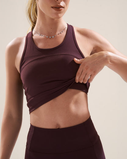 Mavora Flex 2-in-1 Crop Top - Sister