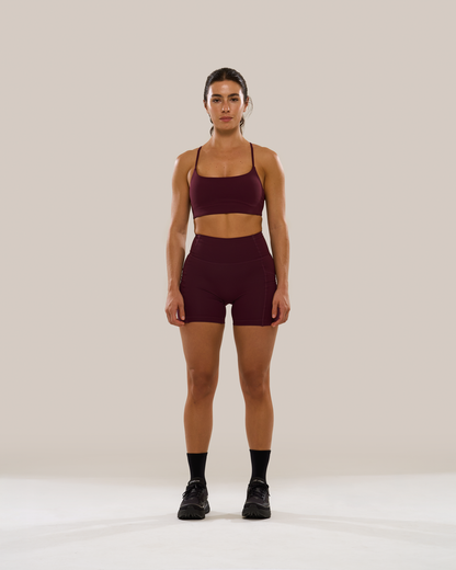 Mavora PocketFit Shorts (Biker 6") - Winetasting